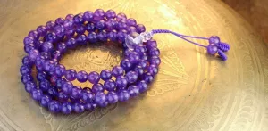 108 Bead Amethyst Inspiration Mala
