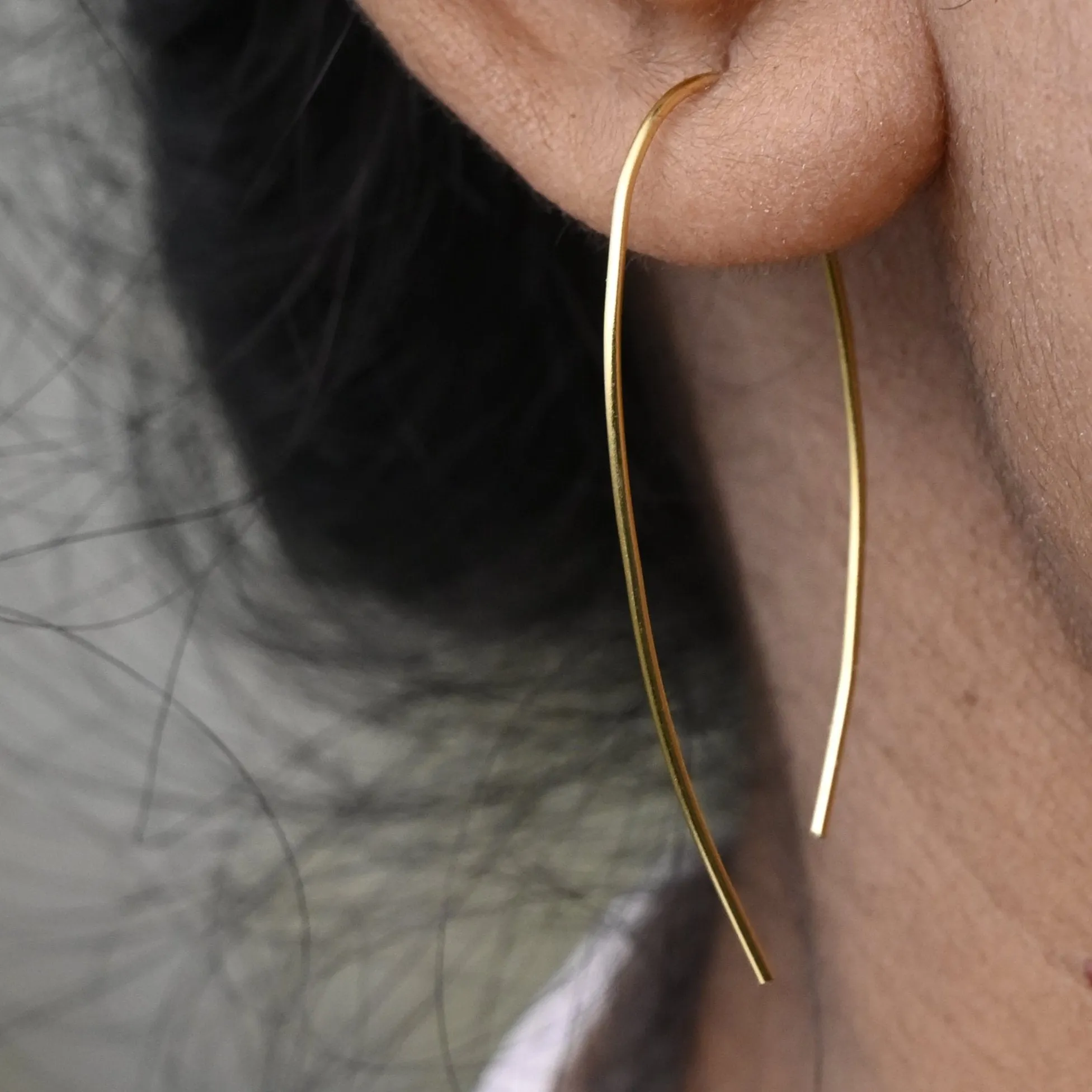 18K Gold-Filled Threader Earrings