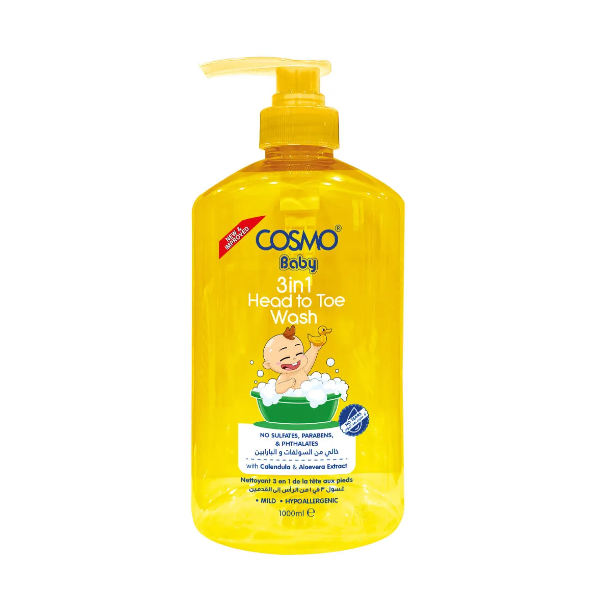 3 in 1 Head To Toe Wash