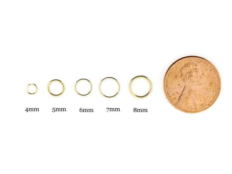 4mm Closed 20G Gold Filled Jump Ring
