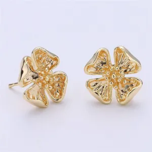 Aim Eternal - Gold Filled Flower Stud