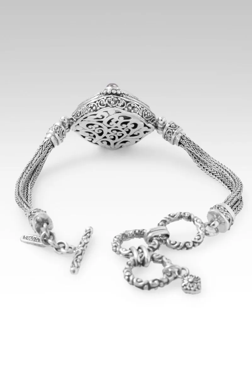 Believe and Live Bracelet™ in Aquamarine