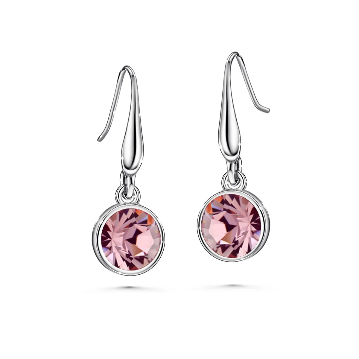 Birthstone Hook Earring (12 Colours)
