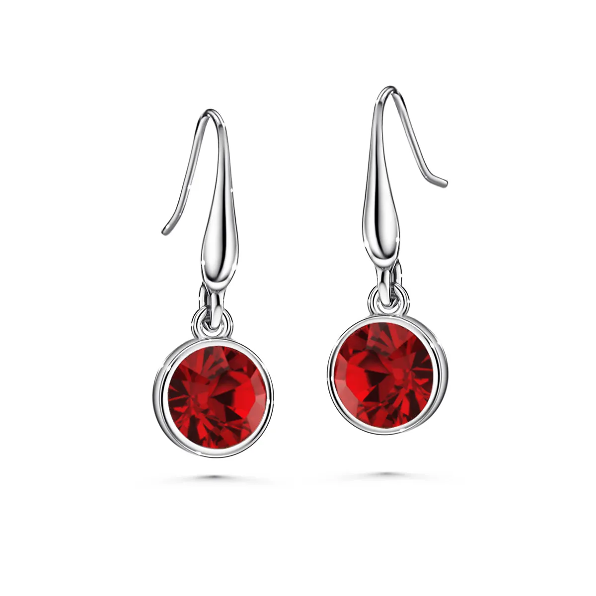 Birthstone Hook Earring (12 Colours)