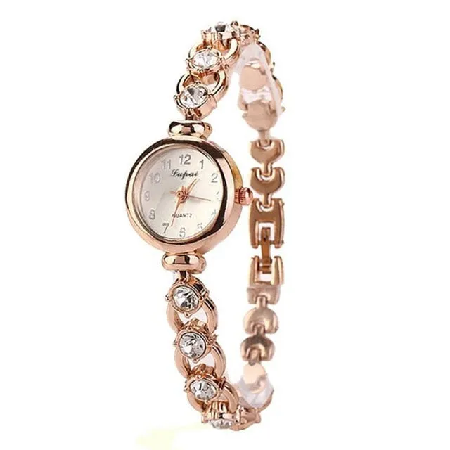 Bracelet Rhinestones Watch For Women