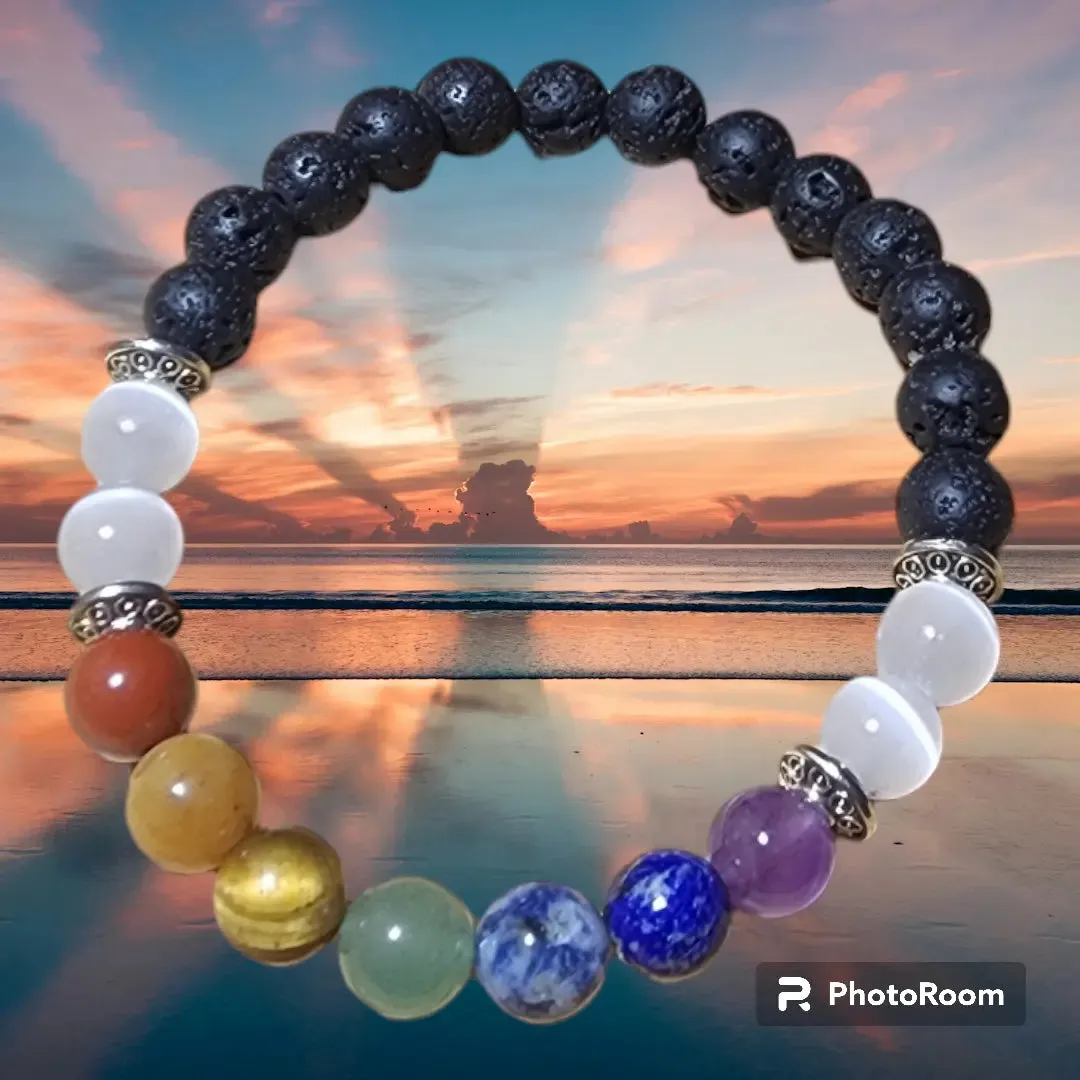 Chakra Stretch Bracelet