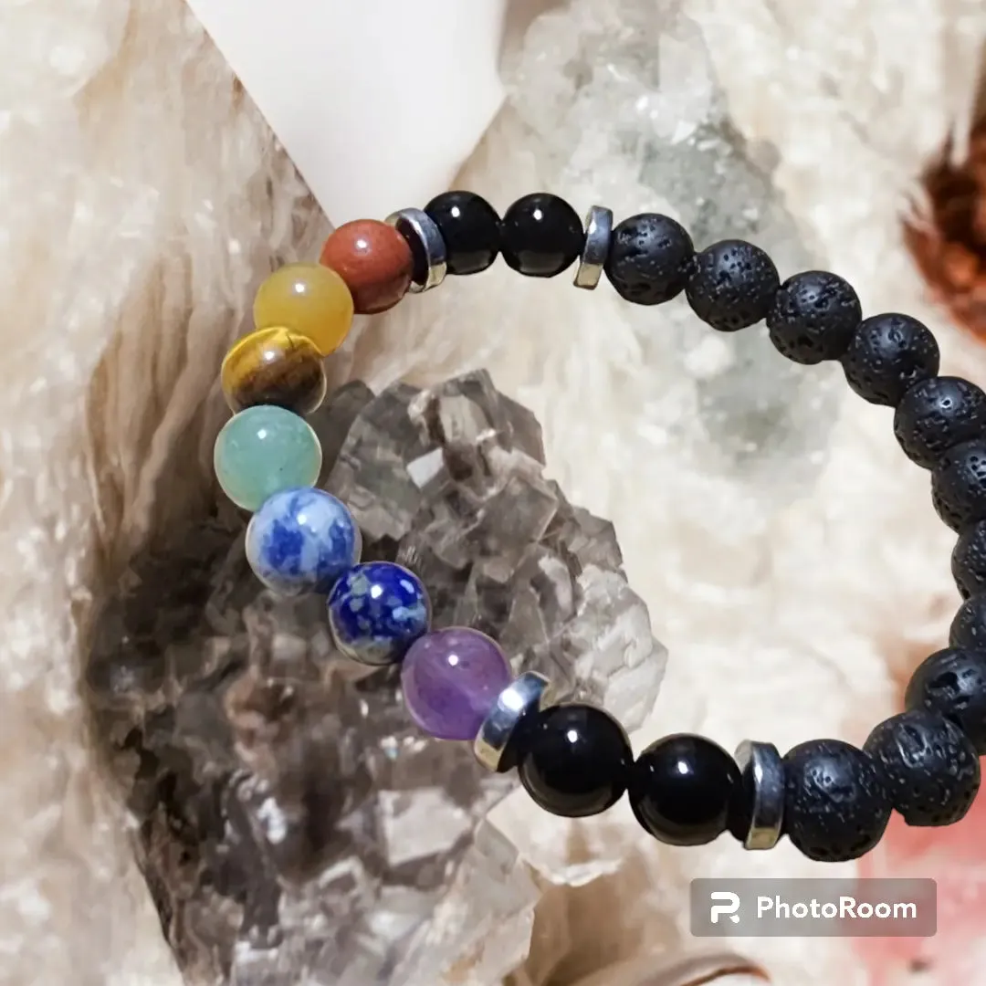 Chakra Stretch Bracelet