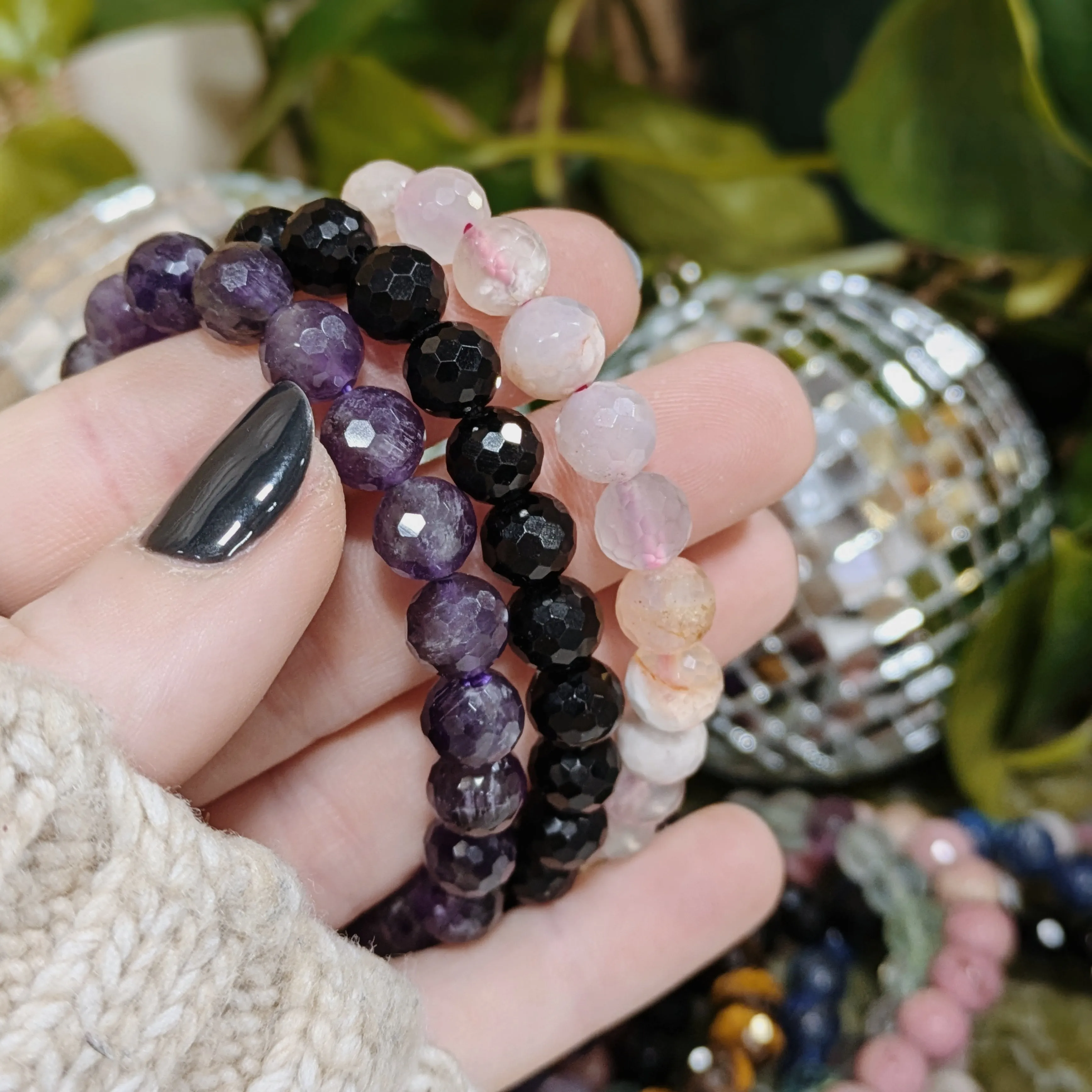 Faceted Bracelets