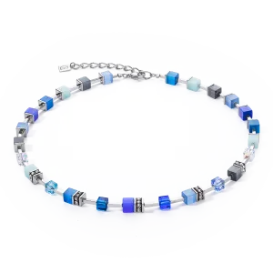 GeoCUBE® Iconic Pure Necklace Blue