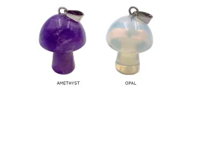 GSA1114 Mushroom Gemstone Charm/Pendant
