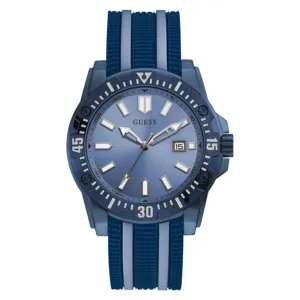 Guess Blue Silicone Watch
