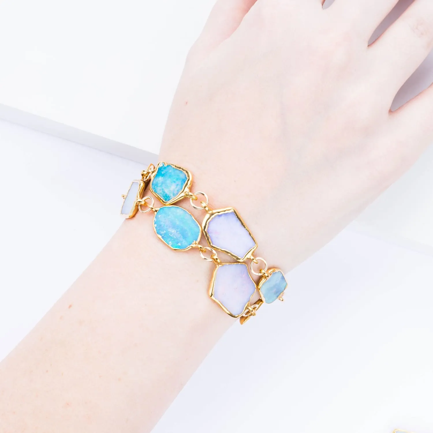 Hero Raw Australian Opal Bracelet