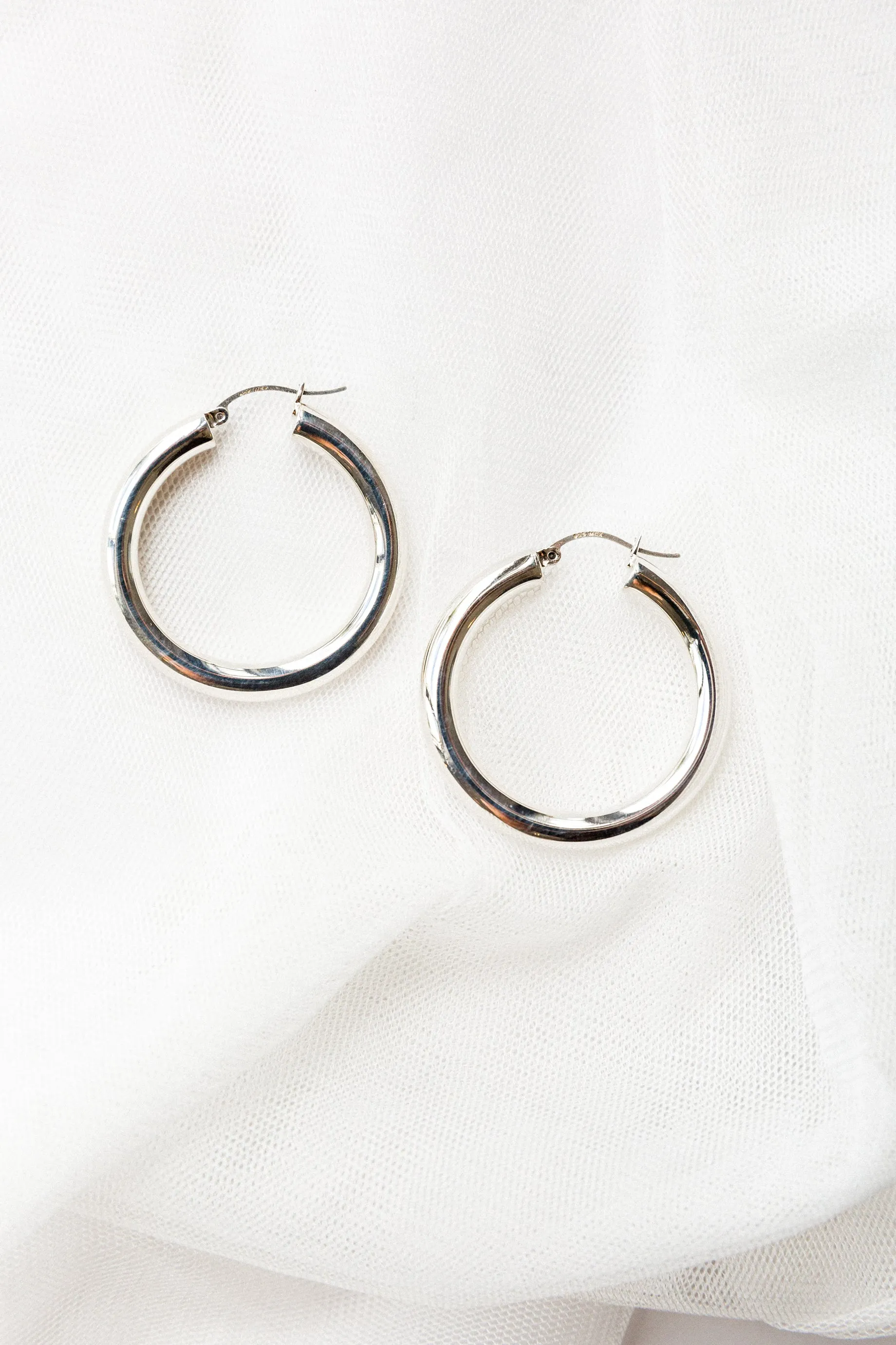 Large Hoop Earrings