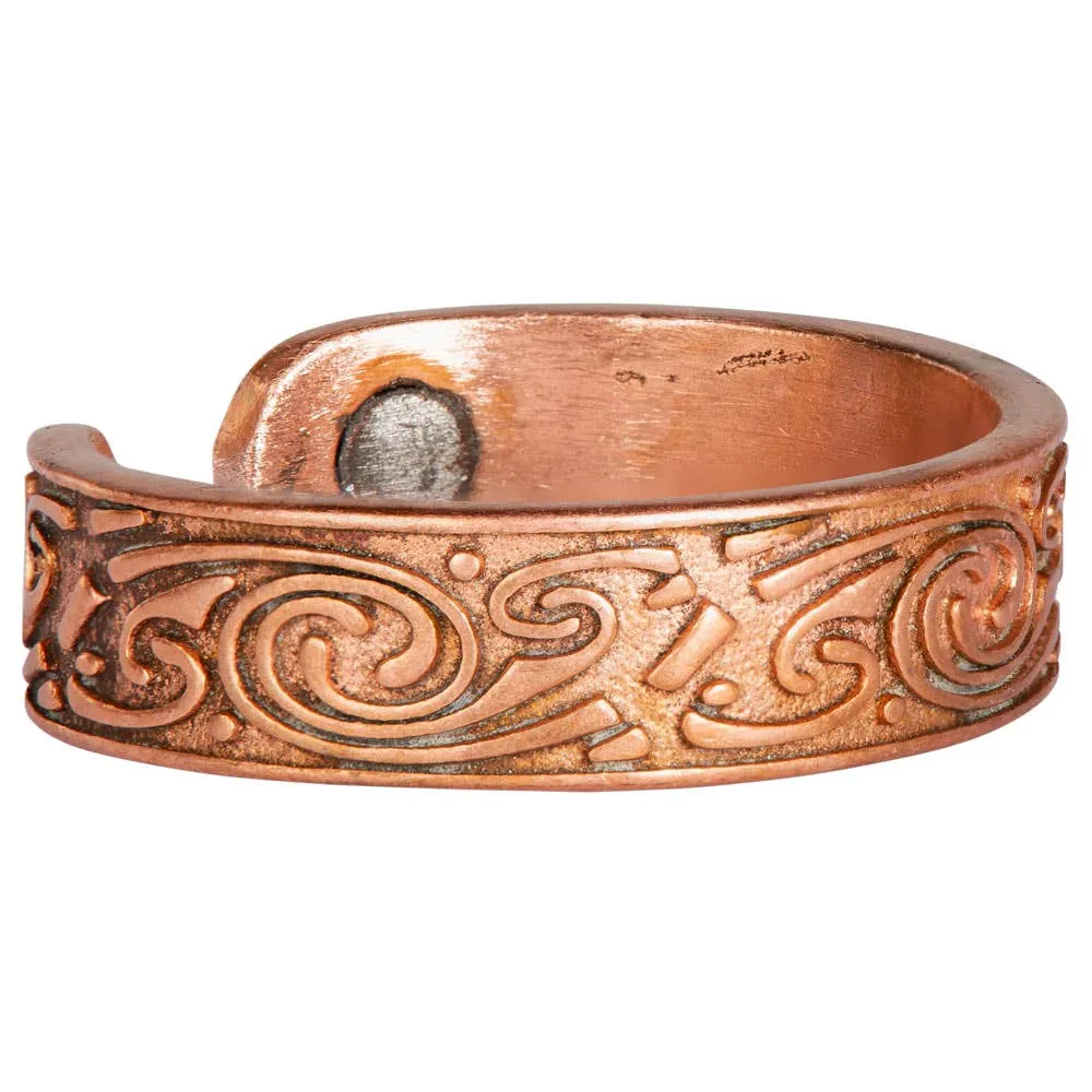 Magnetized Natural Copper Ring