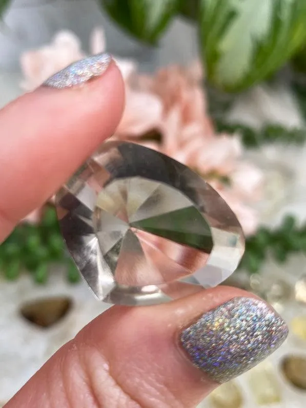 Natural Citrine Faceted Gems