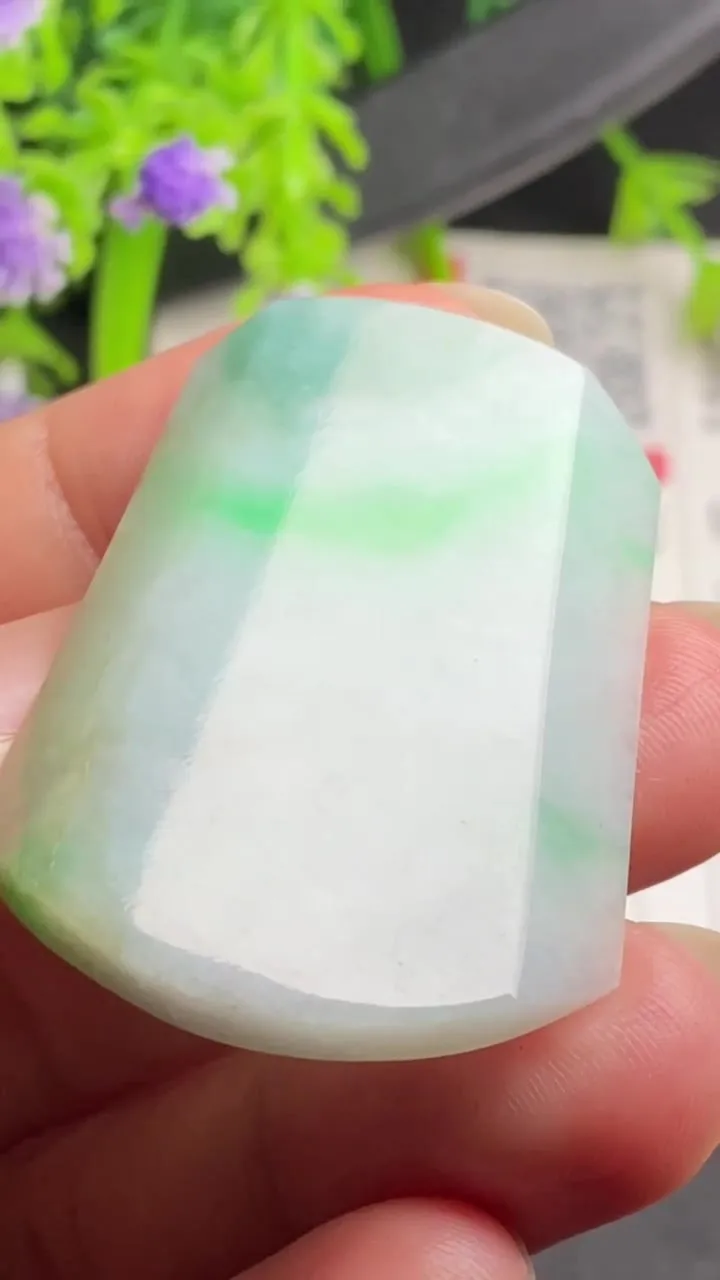 Natural Jade Rough Jadeite Raw (13.5g,40X28X4.3mm)-A5307