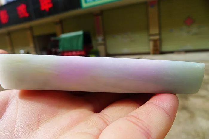 Natural Jade Rough Jadeite Raw (169g,8.9X4.4X1.55cm)
