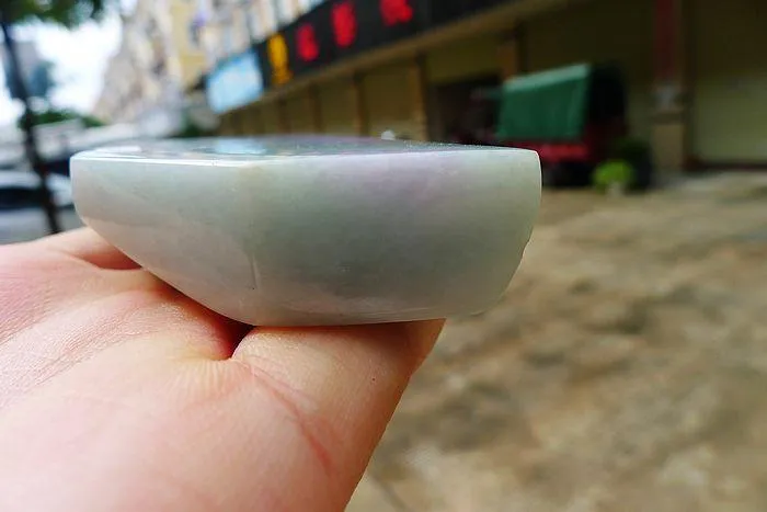 Natural Jade Rough Jadeite Raw (169g,8.9X4.4X1.55cm)