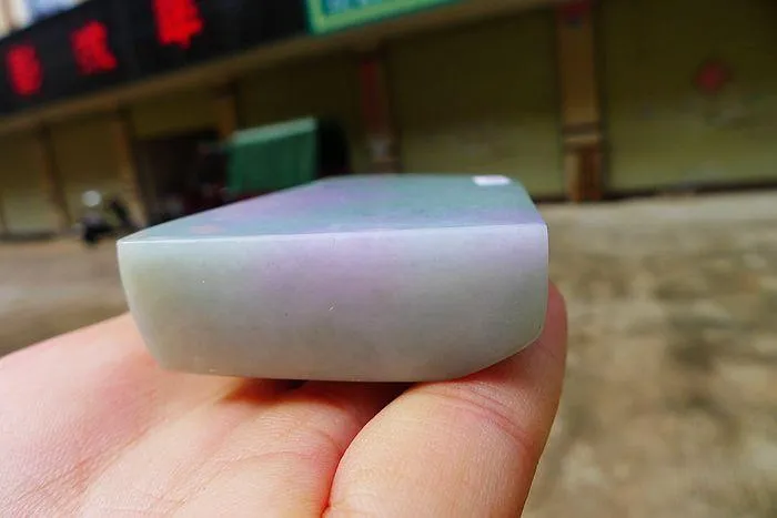 Natural Jade Rough Jadeite Raw (169g,8.9X4.4X1.55cm)
