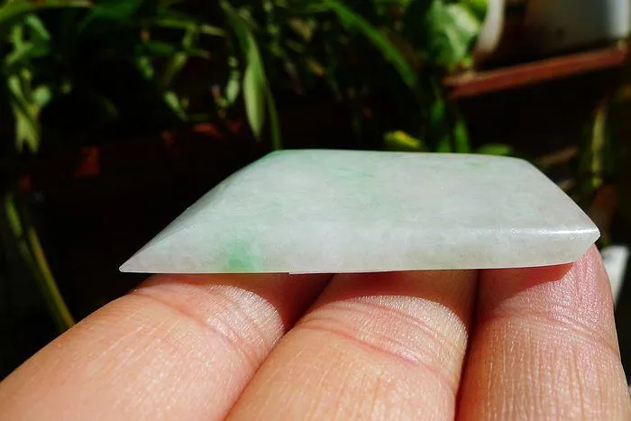 Natural Jade Rough Jadeite Raw (16g,4.7X2.9X0.5cm)