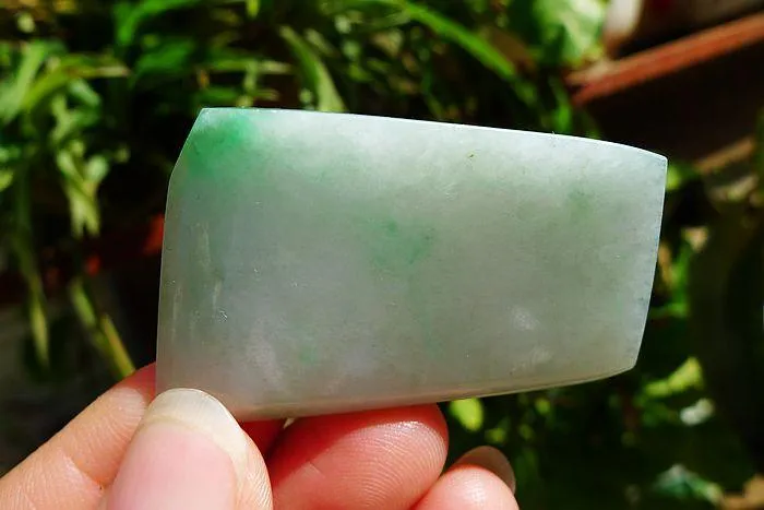 Natural Jade Rough Jadeite Raw (16g,4.7X2.9X0.5cm)