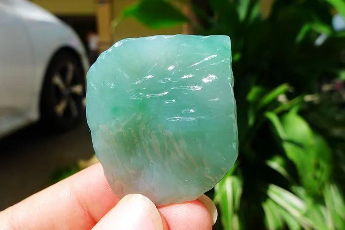 Natural Jade Rough Jadeite Raw (18g,3.6X3X0.7cm)