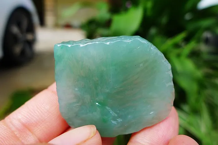Natural Jade Rough Jadeite Raw (18g,3.6X3X0.7cm)