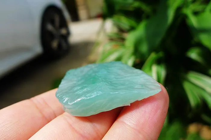 Natural Jade Rough Jadeite Raw (18g,3.6X3X0.7cm)
