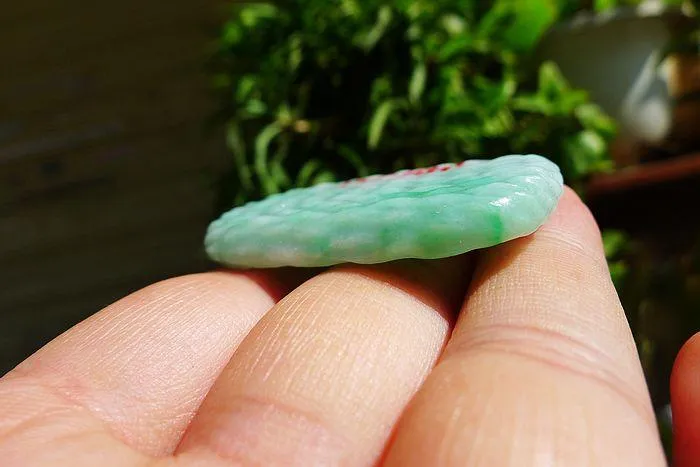 Natural Jade Rough Jadeite Raw (20g,4.5X3X0.55cm)