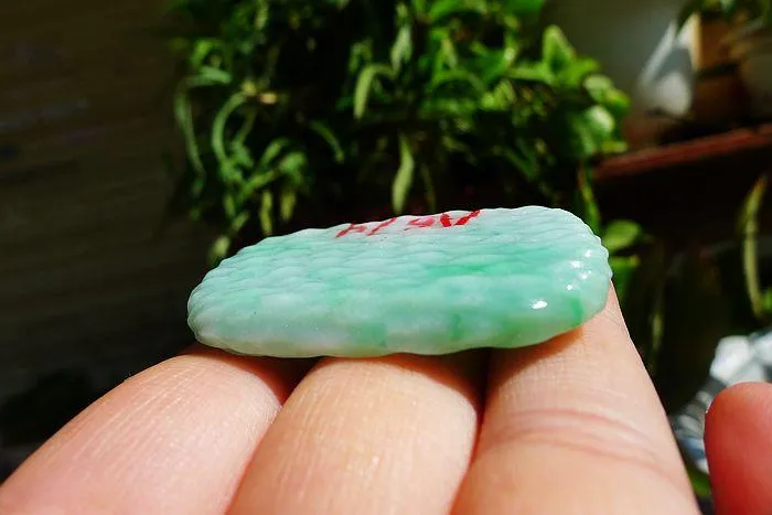 Natural Jade Rough Jadeite Raw (20g,4.5X3X0.55cm)