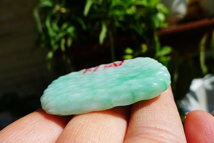 Natural Jade Rough Jadeite Raw (20g,4.5X3X0.55cm)