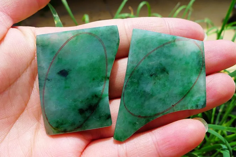 Natural Jade Rough Jadeite Raw 31g
