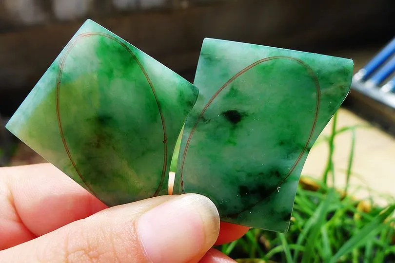 Natural Jade Rough Jadeite Raw 31g