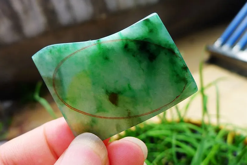 Natural Jade Rough Jadeite Raw 31g
