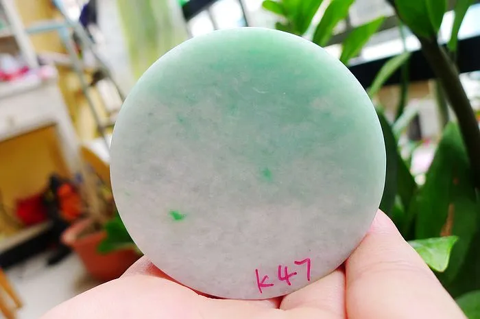 Natural Jade Rough Jadeite Raw (99g,5.6X1.2cm)