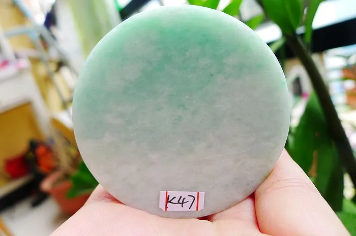 Natural Jade Rough Jadeite Raw (99g,5.6X1.2cm)