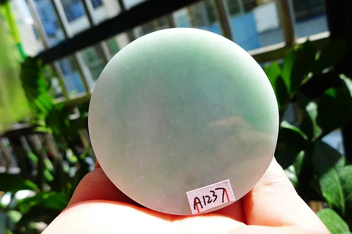 Natural Jade Rough Jadeite Raw S-(118g,5.5X1.5cm)