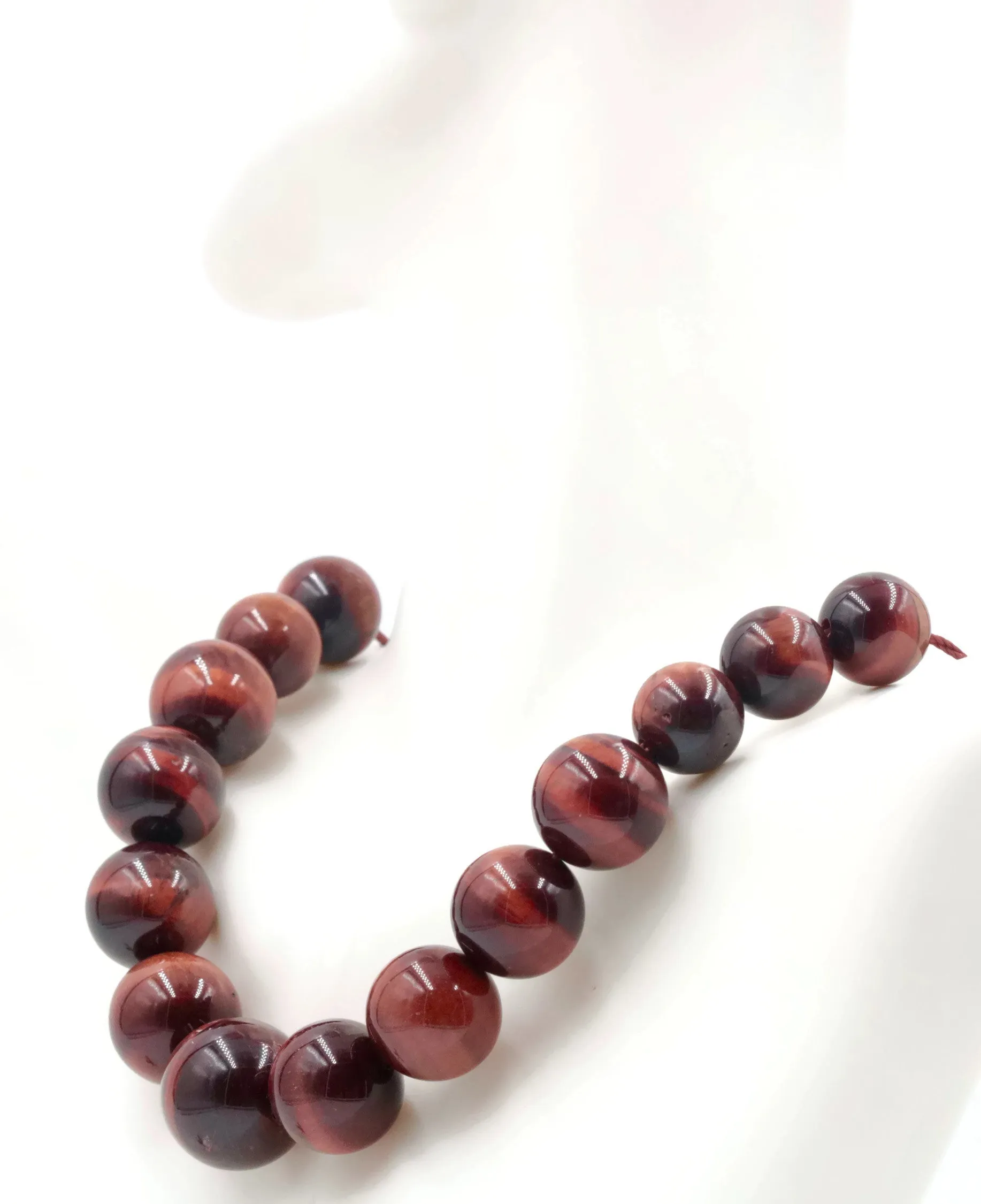 Natural Tiger Eye Tiger Eye Jewelry Tiger Eye Necklace TIGER EYE Round Beads Tiger eye Gemstone DIY Jewelry Tiger eye 6mm 16inch long SKU: 108031