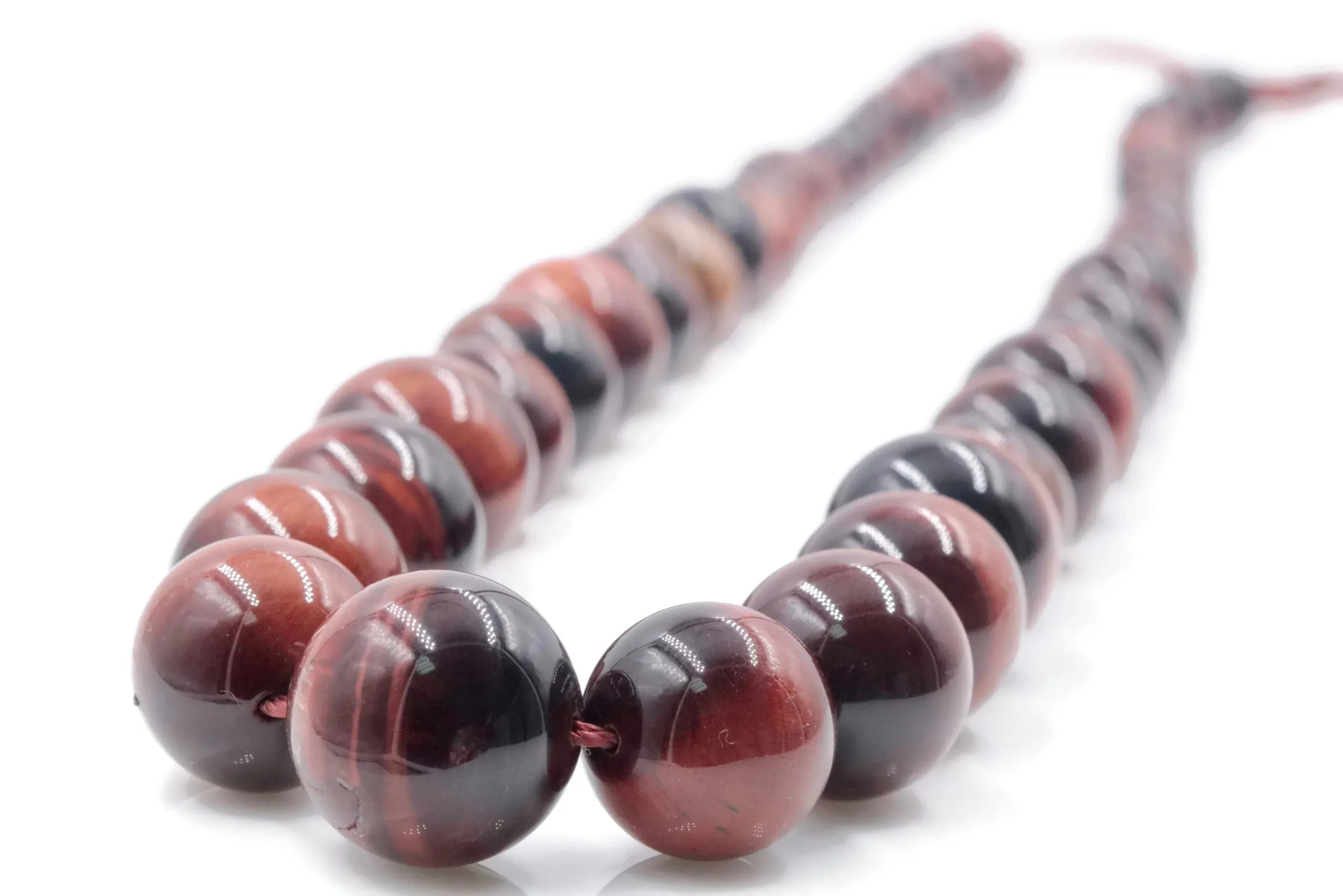 Natural Tiger Eye Tiger Eye Jewelry Tiger Eye Necklace TIGER EYE Round Beads Tiger eye Gemstone DIY Jewelry Tiger eye 6mm 16inch long SKU: 108031
