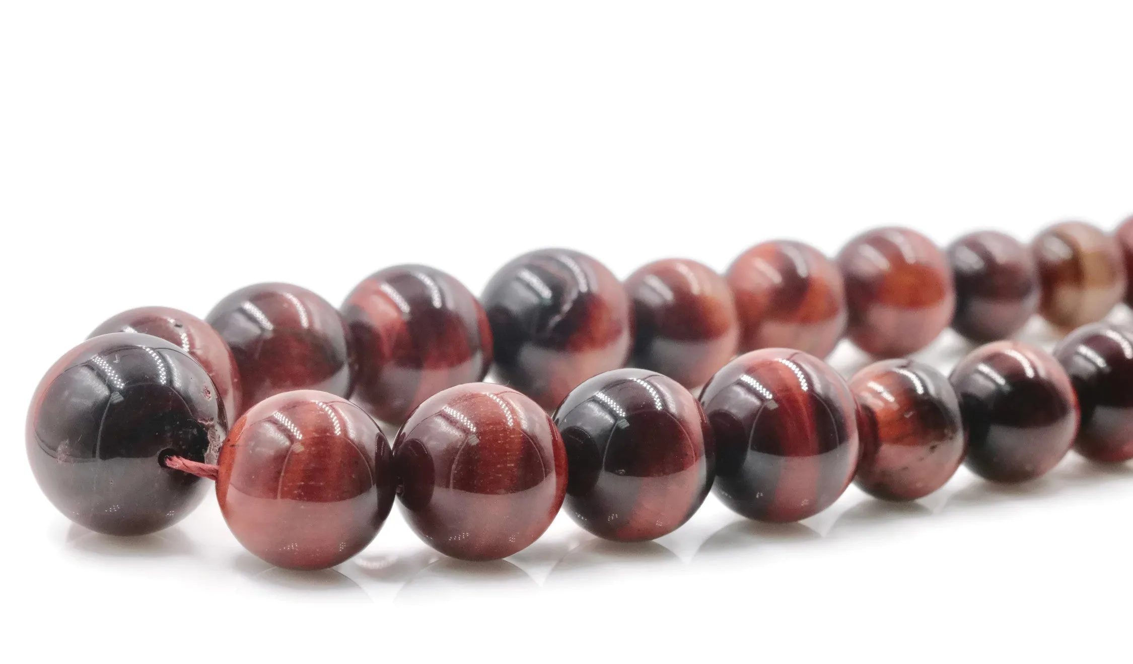 Natural Tiger Eye Tiger Eye Jewelry Tiger Eye Necklace TIGER EYE Round Beads Tiger eye Gemstone DIY Jewelry Tiger eye 6mm 16inch long SKU: 108031