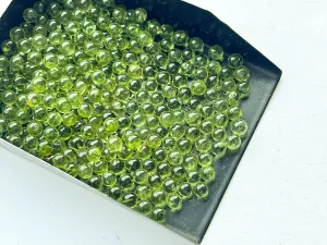 Peridot Smooth Round Spherical Shape loose stone