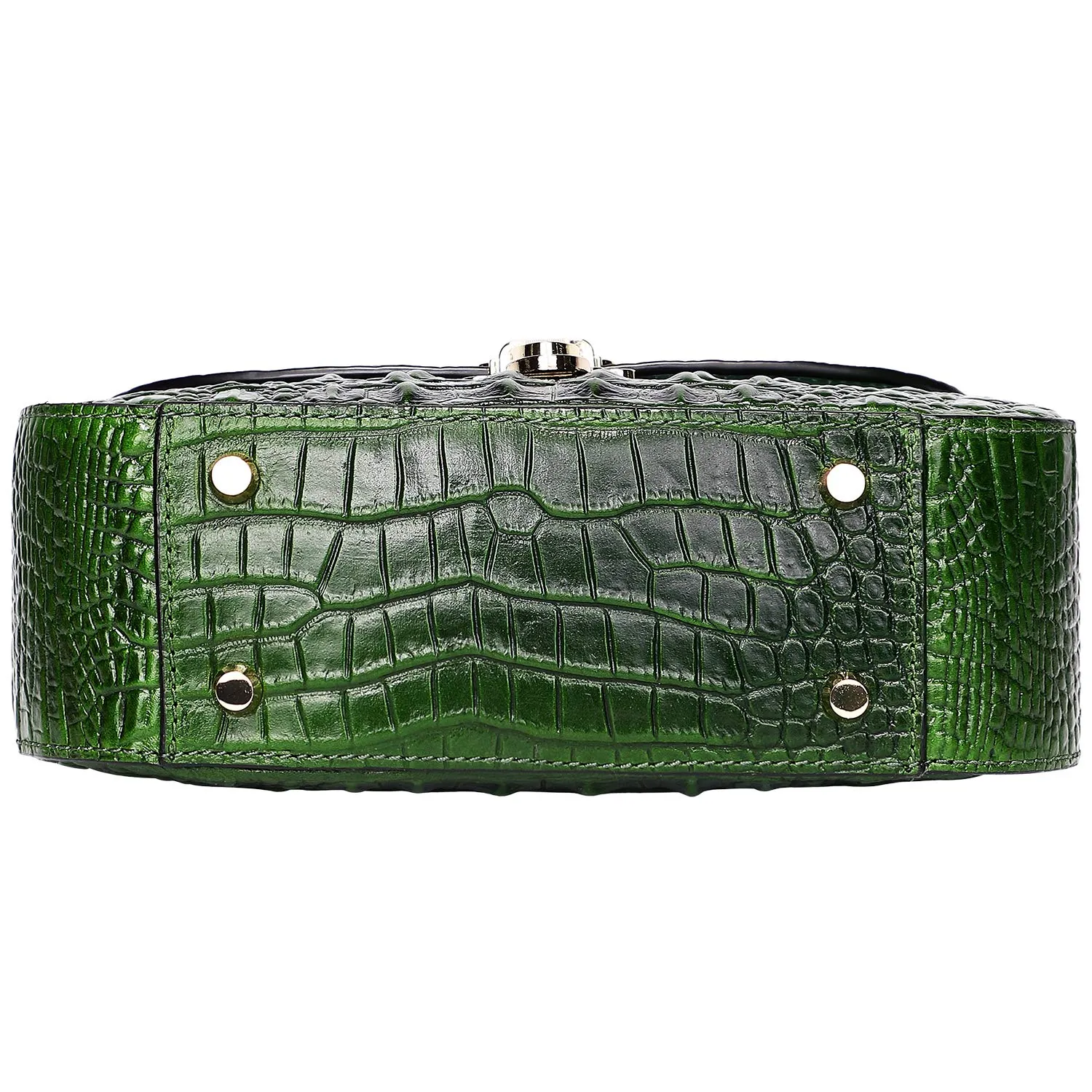 PIJUSHI Genuine Leather Crossbody Shoulder Bags for Women Designer Crocodile Purse Small Top Handle Satchel Handbag