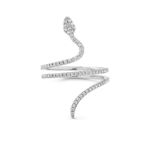 Snake Diamond Ring
